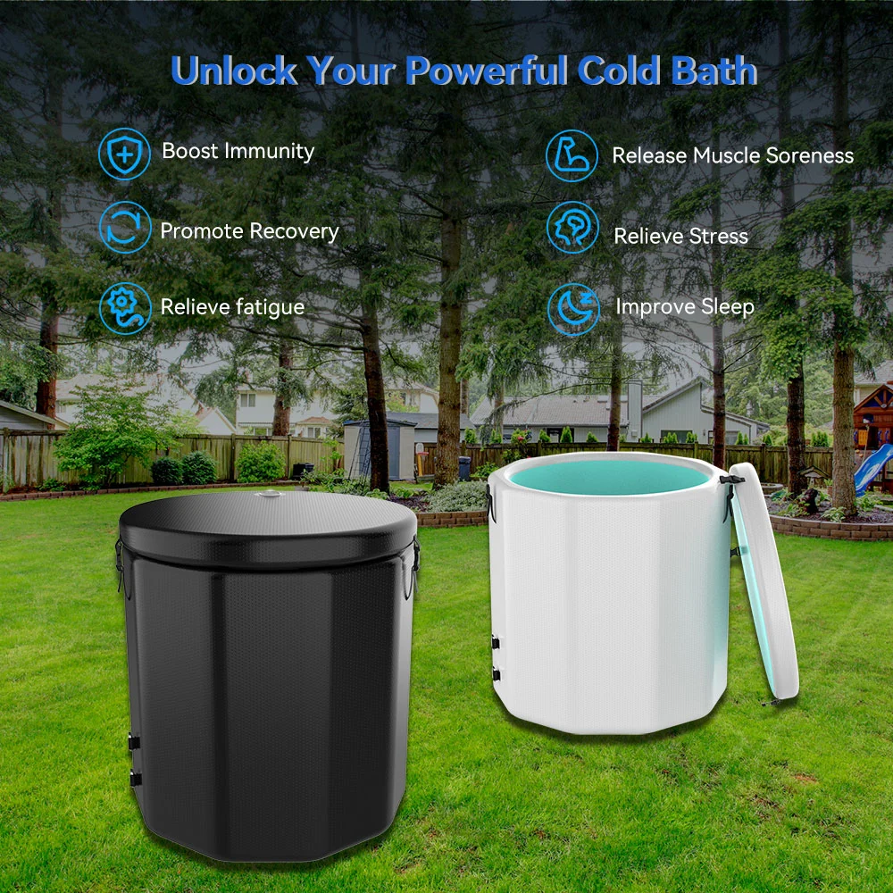 Inflatable Ice Plunge Tub For Cold Bath Recovery
