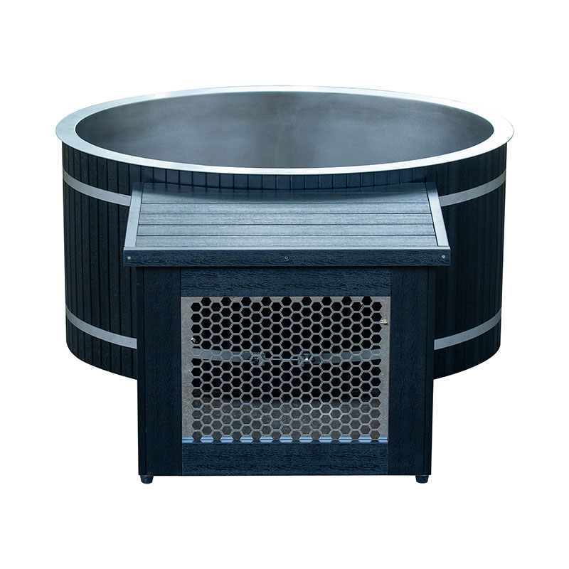 อ่างแช่เย็นทรงวงรีพร้อมอ่างสแตนเลส